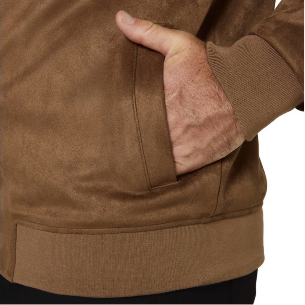Infinity Raine Brown Bomber Jacket - Picture 4 of 5